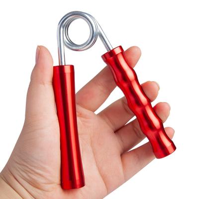 China High Quality Adjustable Strength A-Shape Hand Grip Strength Exerciser Enhancer Clip Spring Finger Expander for sale