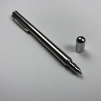 China SUS Machining Custom Metal High Tech Pen Luxury Telescopic Magnetic Multifunction for sale