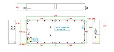 China 3600MHz 50W HF-Leistungsmodul Signalverstärker NXPA3300 OEM zu verkaufen