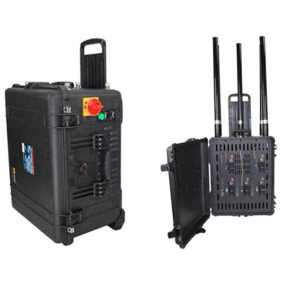 China Military/Police/Government/Convoy Signal Jammer Portable Pelican Jammer Jamming Range:500-1000M 460W for sale