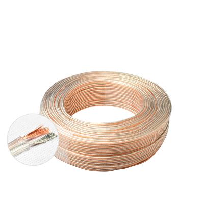 China UL2468 Copper Wire Speaker Flat Cable PVC Electric Wire 300V Tinned Red/Heating Blue/Black/Yellow/Pink/White/Brown for sale