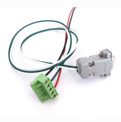 China audio & DB9P Video Female Socket Connector Wiring for sale