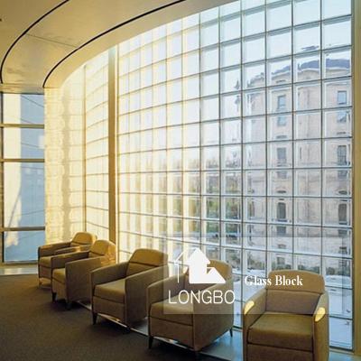 China Sublimated Glass Brick Hotel Price Decoration for sale