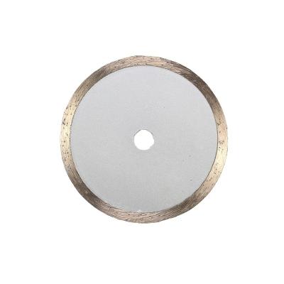 China Rim Edge Diamond Saw Blade Continuous Sintering Hot Pressing for Hard Stone for sale