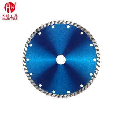 China Turbo Sinter Hot Pressing Diamond Saw Blade for sale