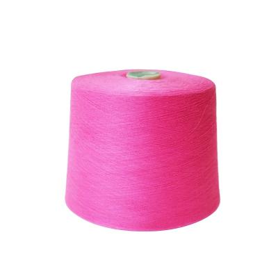 China Anti-bacteria glove weaving yarn spun polyester yarn 10s 6s 18s China export wholesale yarn in stock for sale