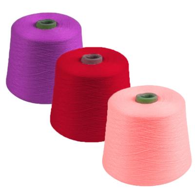 China Anti-bacteria Stock Supplies 100% Raw White Polyester TFO Spun Sewing Thread 40/2 For Sewing Weaving And Knitting for sale