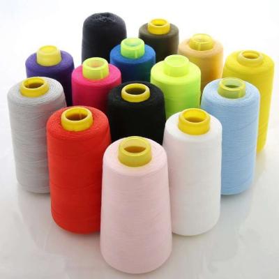 China Anti-bacteria 302 Porcelain Sewing Thread Cone Hot Selling Plastic 100% Polyester Yarn for sale