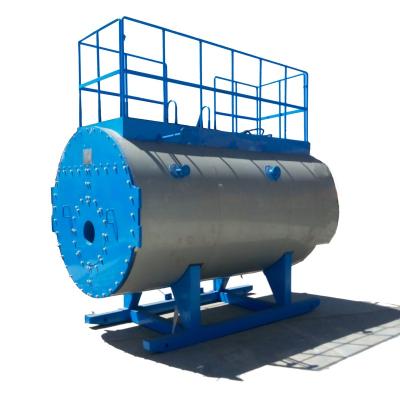 China China Horizontal Natural Gas Diesel Oil Fired Steam Boiler zu verkaufen