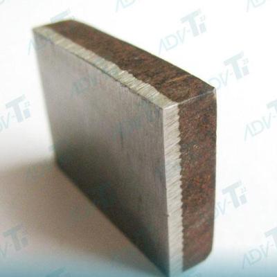 China Titanium Steel Compound Plate Of Wares Etc. TA1+st37-2 construction/machinery/kitchen/stainless steel explosive clad plate for sale