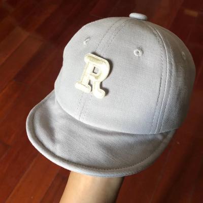 China 2022 customizable casual baseballhat for kids baby casual hats diy writing baby hat for sale