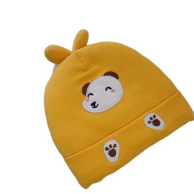 China Good quality occasional sales are well chasing pattern cotton Beanie Cartoon Baby Newborn Beanies for sale