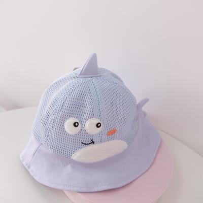 China Casual High End Personalized Baby Hoods Big Eye Fisherman Sun Protection Baby Hat for sale