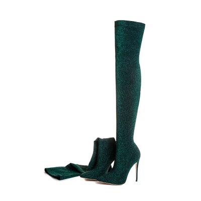 China Height Increasing Thigh High Heel 2021 The New Knee High Women Shoes Over The Knee Boots For Ladies Women Shoes For Women New Styles for sale