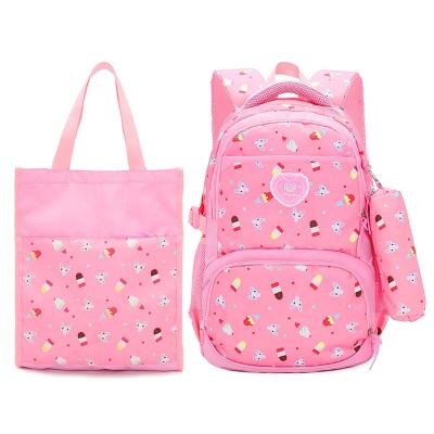 China High Quality Durable Backpack For Girls 3 In 1 Set Kids School Bag With Lunch Bag And Pencil Bag for sale