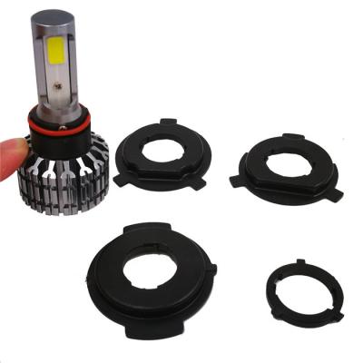 China Black Body Low Beam 1800LM Motorcycle LED Headlight Bulb for sale