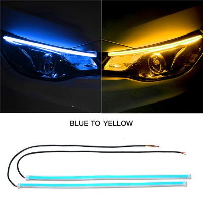 Cina ST01 impermeabilizzano 12 la luce dell'automobile DRL del silicone LED di volt 45cm in vendita