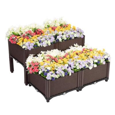 China Modern The Factory Wholesale Flowerpot Plastic By The Garden High Quality Flowerpot for sale