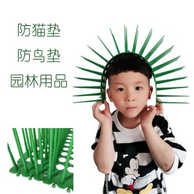 China Viable Plastic PP Bird Anti Bird Repellent Pigeon Spike With Garden Supplies for sale