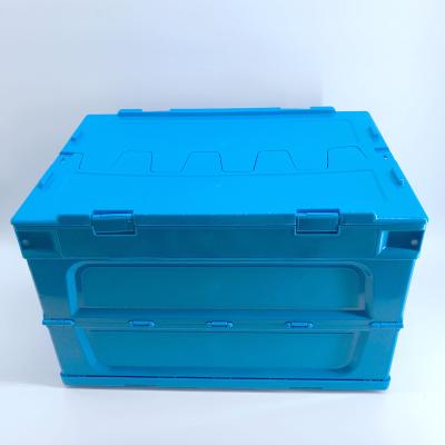 China Collapsible Plastic Collapsible Storage Crate for sale