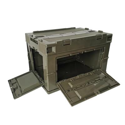 China Collapsible Popular Collapsible Plastic Crate for sale