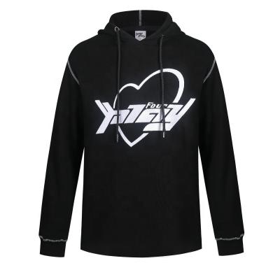 China Anti-wrinkle OEM service fashion hoodie sweatshirt men printed sporty hoodie for sale