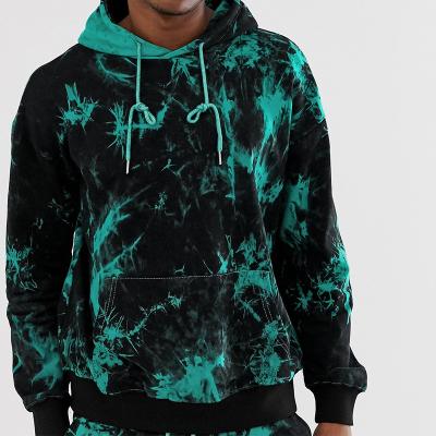 China Anti-wrinkle hoodies tie dye sweatshirt promotional comfortable high quality custom for sale