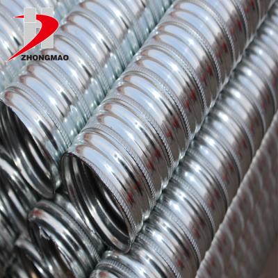 China Construction 6m length of prestressing galvanized corrugated conduit for post tension for sale