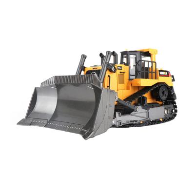 China RC Model 569 1:16 9 2.4G Metal RC Crawler Bulldozer With Light for sale