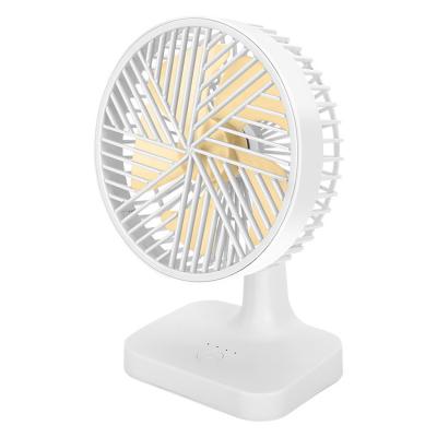 China Strong Wind 2021 Hotel Factory Wholesale Portable Rechargeable Mini Desktop Fan for sale