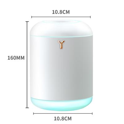 China Fashion Colorful Home Lighting Car USB Humidifier Gradient Large Capacity Spray Sprayer for sale