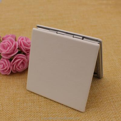 China Hot Sale Personalized Custom White PU Leather Compact Mirrors Dresser for sale