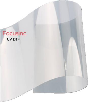 China Special Surface Printing Transfer No Cold Glue UV Film Focusinc DTF Transfer For Glass Metal Wood Paper for sale