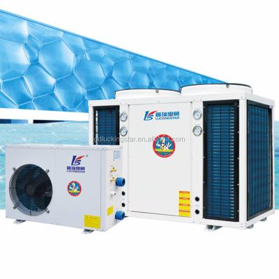 China 48KW Commercial Titanium Heat Exchanger Swimming Pool Heat Pump for sale