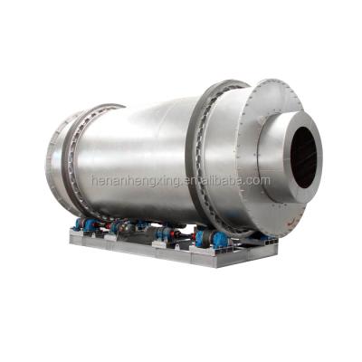 China Advanced Technology Triple Pass Rotary Drum Dryer Triple Pass Rotary Drum Dryer For Silicasand / Sawdust for sale