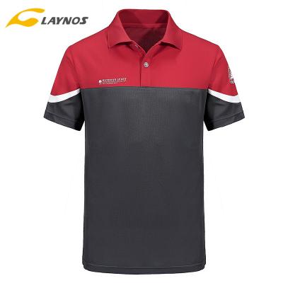 China Plain two-tone color 100%cotton anti-pilling logo custom t-shirt wholesale for sale