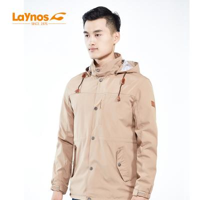 China Breathable Wholesale Custom White Hooded Pullover Anorak Jacket Men for sale