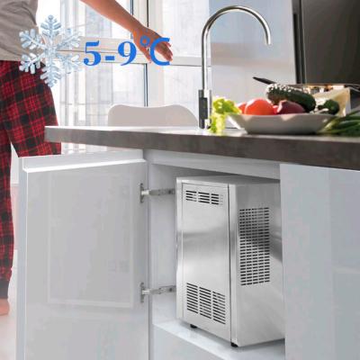 China Hotel Water Cooler Home Drinking Cold Coolers Sprinkle Electric Stainless Steel Machine Price Under Sink Water Cooler for sale