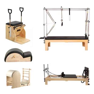 China ALBUS High End White Maple Pilates Reformer Machine 5 Set for sale