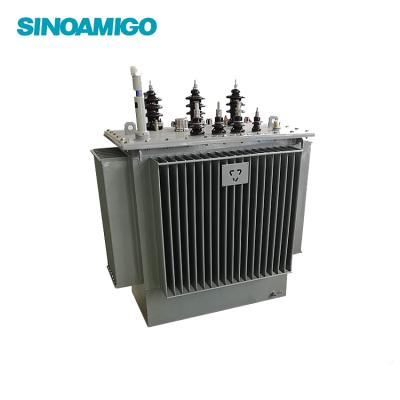 China Sinoamigo S11-10 Oil Immersion Type Electrical Transformer 5000kva for sale