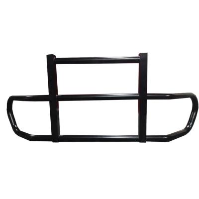 China Heavy Truck Sreel Powder Coating Top 07-14 Peterbilt Front Bumper For 386/587 KenwortruckT660 Deer Grill Guard Front Bumper for sale