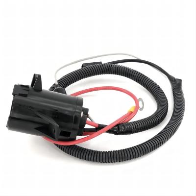 China High Quality Customized Tourist 48v Golf Cart Charger Receptacle And Fuse Assembly for sale