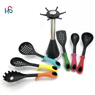 China ISO9001/BSCI Certificado TPR Manuseio utensílios de cozinha de silicone Kit de ferramentas de acessórios de cozinha à venda