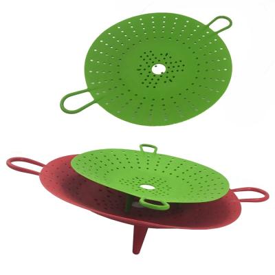 China Silicone Food Steamer for Kitchen Accessories Heat Resistant up to 230C Baby Holiday for sale