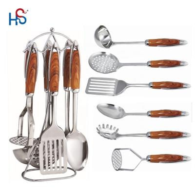 China Sustainable and Customizable 7-Piece Stainless Steel Kitchen Tools for Modern Kitchen for sale