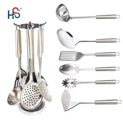 China Sustainable 7-Piece Stainless Steel Kitchen Utensil Set for ODM or OEM Specifications for sale