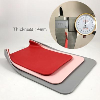 China Eco-friendly 3PCS Flexible Kitchen Plastic Chopping Board for Vegetable Cutting 2021 for sale