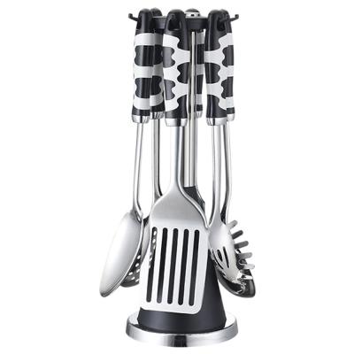 China 7 Piece Stainless Steel Kitchen Utensils Set Ideal for Sustainable and Stylish Cooking for sale