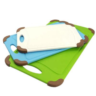 China Home Kitchen Cooking Plastic Type PP Multi Purpose Chopping Cutting Board for Camping for sale