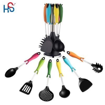 China Stainless Steel Kitchen Cooking Spoon Stand Silk Printing Logo for Household Items for sale